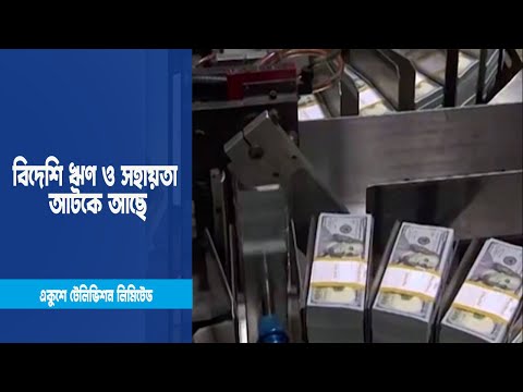 ৪৫ বিলিয়ন মার্কিন ডলারের বিদেশি ঋণ ও সহায়তা আটকে আছে | ETV News