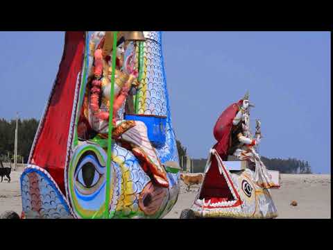 Sea Beach I Hindu Goddess I Hindu Religion I Gangasagar I Free2use I No Copyright Video
