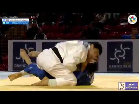 Judo 2014 Grand Prix Tbilisi: Moustopoulos (GRE) - Abdullayev (KAZ) [-81kg]