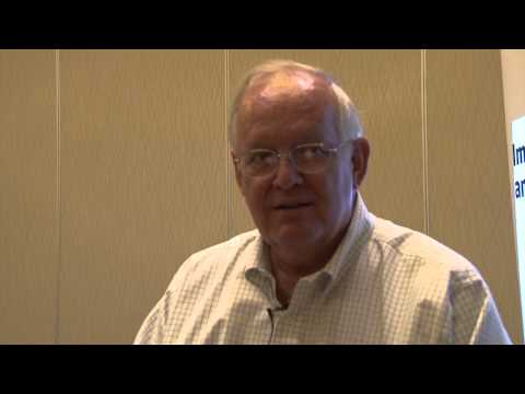 Tom Greaves with HP's Elizabeth Crawford on Education