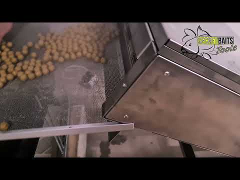 Secret Baits automatic boilie production line.