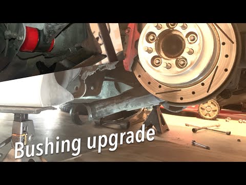 Corolla XRS - Rear Axle Beam Polyurethane Bushing Upgrade Install!