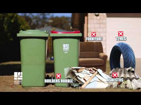 What goes in your General Waste Bin
