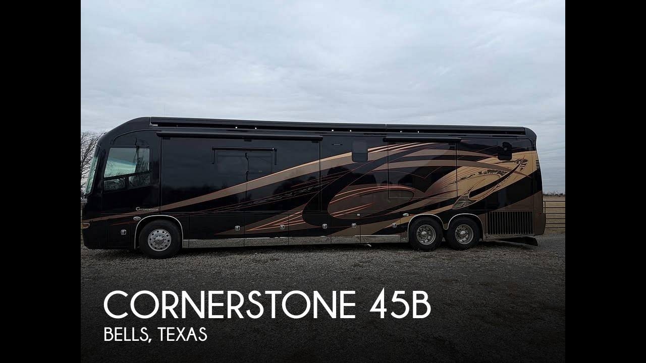 A photo of this 2015 Entegra Coach Cornerstone 45B