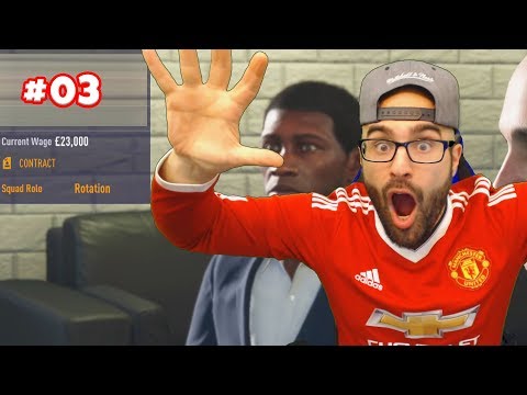 YESS! WE SIGNED A YOUNG GOAT! *$30,000,000* - FIFA 18 MANCHESTER UNITED Career Mode #03