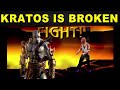 Mortal Kombat New Era 2020 Kratos Is Broken Literally Playthrough Attempt MK