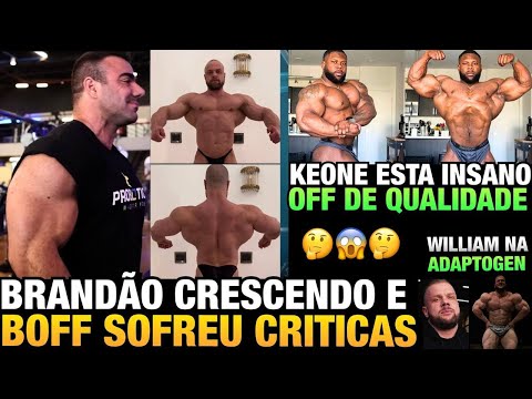 BRANDÃO ENORME - SHAPE DO BOFF FOI CRITICADO NA GRINGA ?? + KEONE E WILLIAM