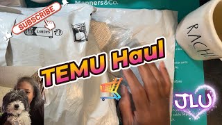 Temu Haul- A Bit of This & That 🦋🤗🛍️👩🏽🎨🌺