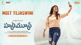 Meet Tejaswini ❤️ | Honeymoon | Nagabhushana, Sanjana Anand | Sakkath Studio | An aha Exclusive