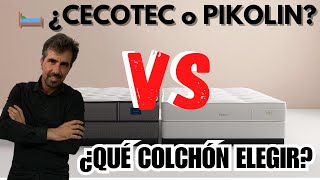 Colchón Cecotec FLOW HyBrid VS Pikolín Veza 🛌¿Cuál Elegir?