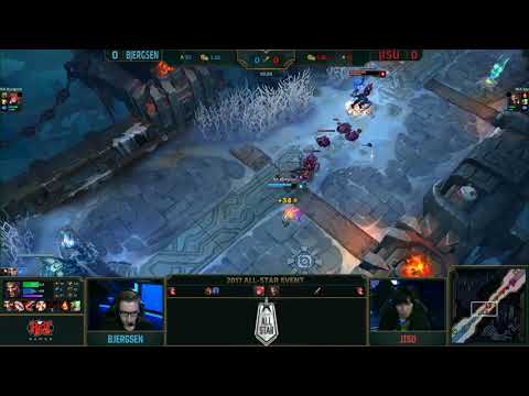 [LOL All-Star L.A. 2017 1v1 Tournament Semifinals Match 1] Bjergsen vs Jisu - Game 1