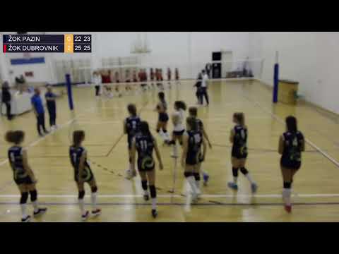 16.10.2021., PH ML. KADETKINJE, OD 13. DO 16. MJESTA, ŽOK PAZIN - ŽOK DUBROVNIK