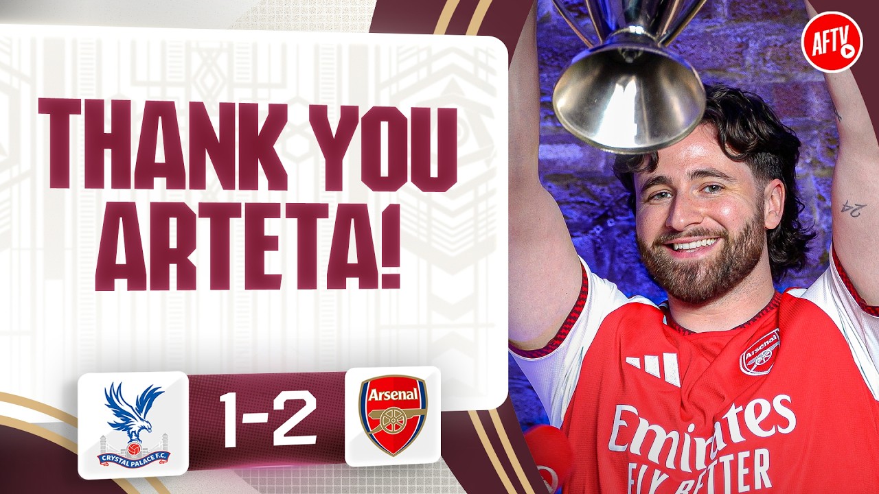 THANK YOU ARTETA! (Christian) | Crystal Palace 1-2 Arsenal