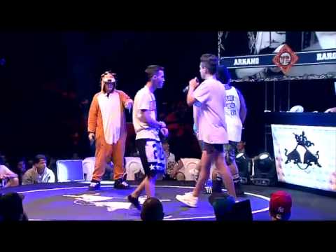 Arkano vs Baron - Final - Semifinal Mallorca 2015 - RedBull Batalla de los Gallos