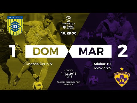18.krog: Domžale - Maribor 1:2 ; Prva liga Telekom Slovenije 2018/2019