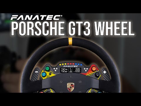 Fanatec's Best Rim Yet! Podium Series Porsche GT3 R Unboxing/Test Drive