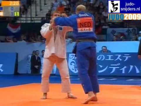 Judo 2009 Rotterdam: Henk Grol (NED) - Maxim Rakov (KAZ) [-100kg] final.