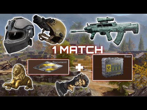 1 match Secret Document and Utopia This is crazy! T951+DVC  Farm120K | Arena Breakout