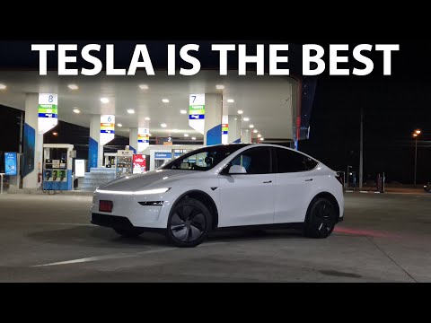 Tesla Model Y Long Range RWD Juniper Range test