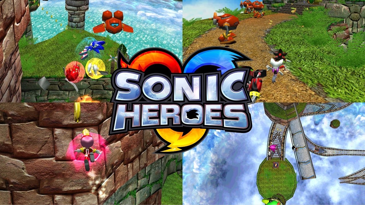 Sonic Heroes (PC) - Windy Valley + Egg Carrier Mod (All Teams)