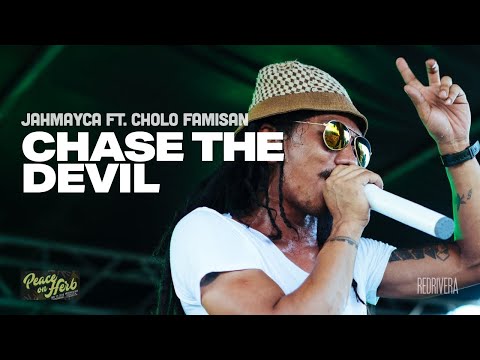 Jahmayca ft. Cholo Famisan - "Chase the Devil" by Max Romeo (w/ Lyrics) Live at Peace on Herb