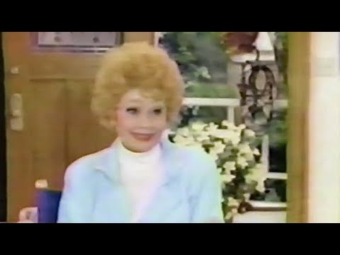 Lucille Ball interview on the set of "Life With Lucy on "Good Morning America", September 1986