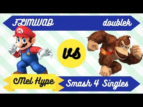 Mel Hype 2.6 - Smash 4 Singles - FLIMWAD (Mario) vs doublek (Donkey Kong)