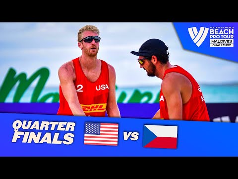 Field/Budinger vs. Sepka/Semerad  - Quarter Final Highlights the Maldives 2022 #BeachProTour