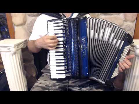 BELTSTUIII96CBS - Blue Shadow Beltuna Studio III Compact Piano Accordion LMM 37 96 $4799