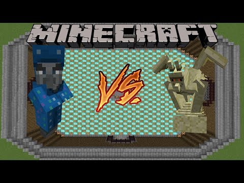 ILLUSIONER VS SANDSTONE GARGOYLE - MINECRAFT 1.12.2 (MOD BATTLES)