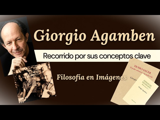 Vídeo relacionado con Giorgio Agamben. Arqueología de la política