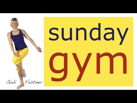 ☀️20 min. Gymnastik am Sonntag | Figurttraining ohne Geräte