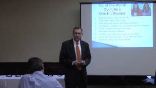 Tip of the Month "Don't Be a One Hit Wonder" by Dennis Henson