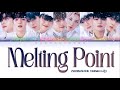ZEROBASEONE 제로베이스원 " MELTING POINT " Lyrics (ColorCoded/ENG/KAN/ROM/가사)