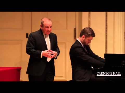 Carnegie Hall Vocal Master Class: Debussy's 