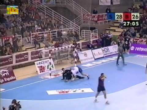 Visión de juego del añorado Mainer. Copa del Rey 98/99. San Antonio - Barcelona. Final. Valladolid.