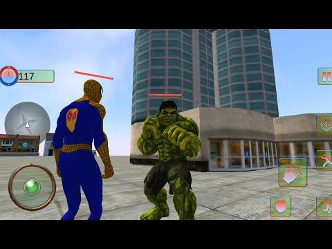 Grand Monster Hero City Rescue Fight with Spider | Monster Hero Crime City Battle - Android GamePlay