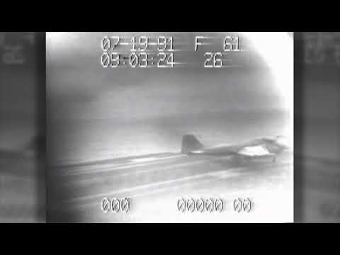 Grumman A-6E Intruder Ejection Aboard USS Ranger