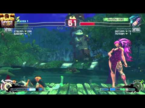 Ultra Street fighter 4 Noveldiagram vs stevemadden504