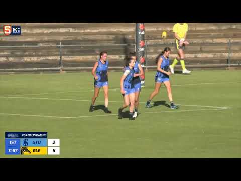 Rd 2 Hostplus SANFLW snapshot - Sturt's Alysha Healy kicks 2 goals