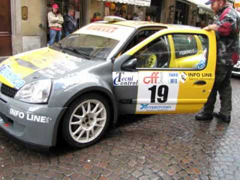 19° Rally Internazionale del Taro IRC Borgotaro PR partenza foto 05-05-2012.wmv