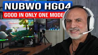 NUBWO HG04 Wireless Gaming Headset | GOOD in ONLY ONE MODE?