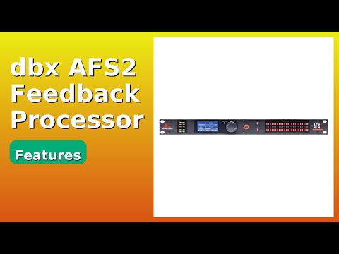 REVIEW (2025): dbx AFS2 Feedback Processor. Features.
