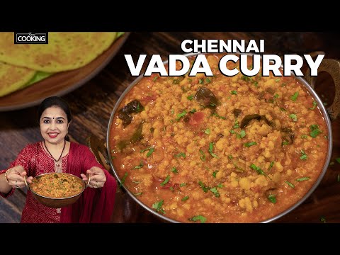 Chennai Vada Curry | Breakfast Recipes | Side dish for Idli Dosa | Hotel Style Vada Curry Recipe