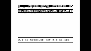 Pengoinscape Navigator (demo? ad?) for the ZX81