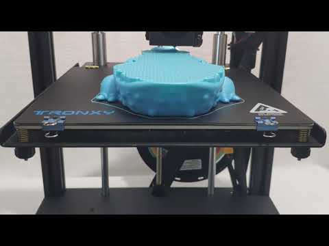 Tronxy D01 CoreXY Industrial Guide Rail 3D Printer Kit Demo
