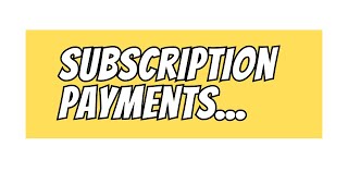 Why Is Everything A Subscription Payment Now?