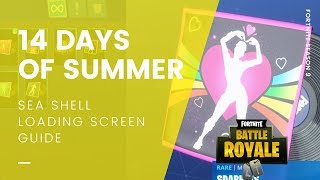Fortnite 14 Days of Summer: Search Tiny Rubber Ducky In The Beach Themed Loading Screen