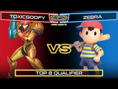 Tru4's Spotlight: Free Agents! Top 8 Qualifier - ToxicGoofy (Samus) vs. Zebra (Ness)