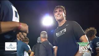 All Saints O-Linemen Tommy &amp; James Brockermeyer Overcome Adversity Together to Help Benefit The Team